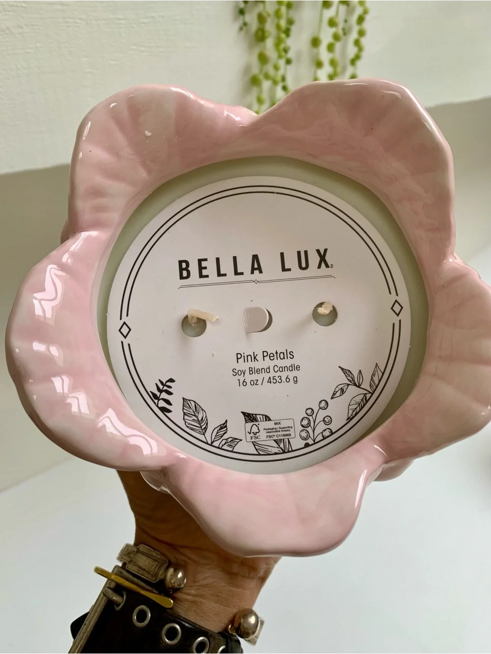 Bella Lux Ceramic Tulip Soy Blend Wax Candle